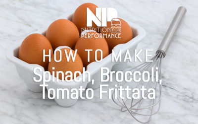 Spinach, Broccolini, Tomato Frittata